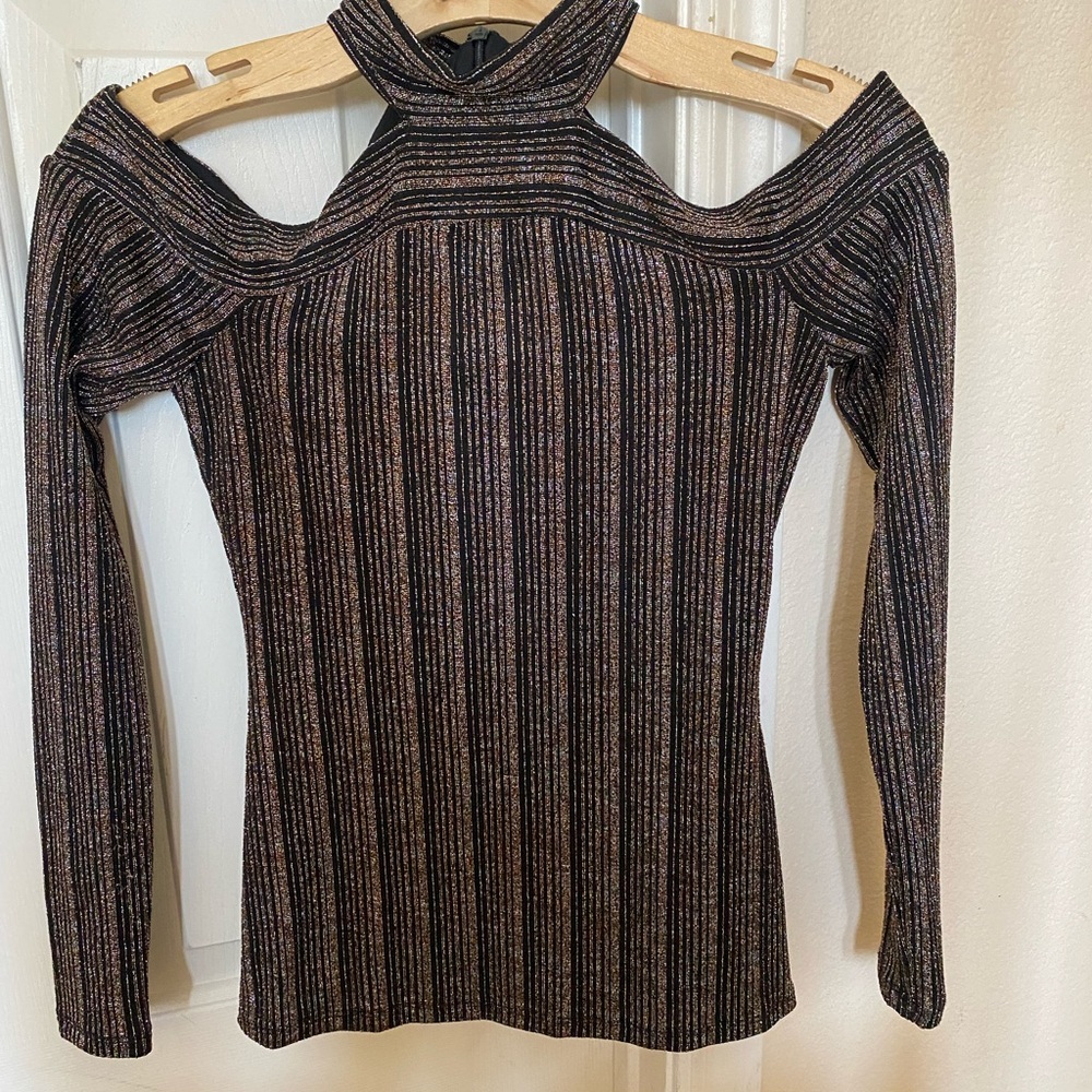 BCBGMAXAZRIA Holiday Top- XS